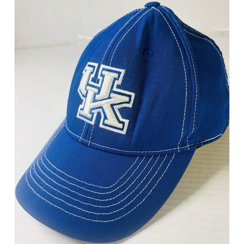 Top of the World University of Kentucky Wildcats Fitted Baseball Cap Blue White